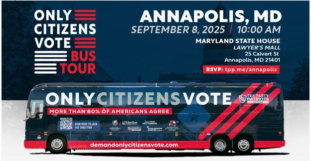 Bus Tour Only Citizens Vote